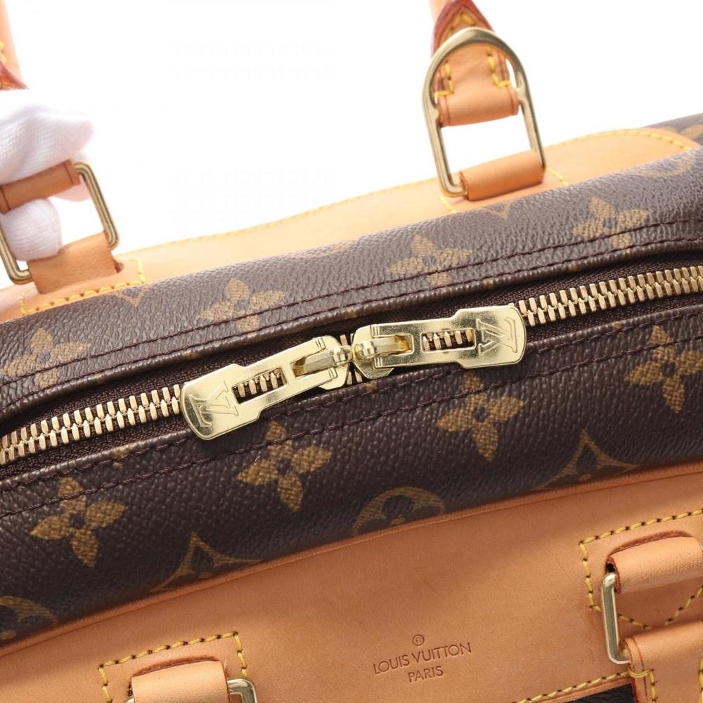 LOUIS VUITTON Brown Monogram Leather Deauville Bag - Picture 7 of 10